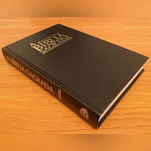Portuguese Bible ACF Almeida Corrigida Fiel, Large Print, Hardcover (TBS, 2011)
